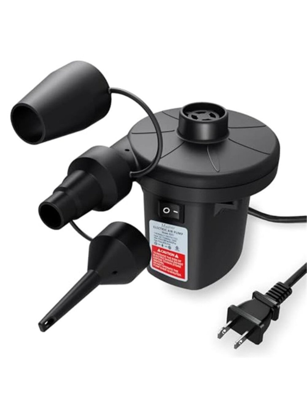 Electric Air Pump Inflator Deflator Pool Float Air Mattress Bed Couch Toys